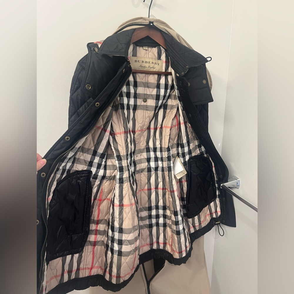 Quilted Burberry Jacket - image 2